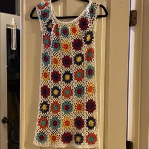 Multicolored Beach Coverup